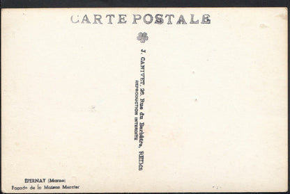 France Postcard - Epernay (Marne) - Facade De La Maison Mercier  BE304