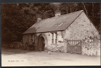 Northumberland Postcard - The Smithy, Ford   V1883