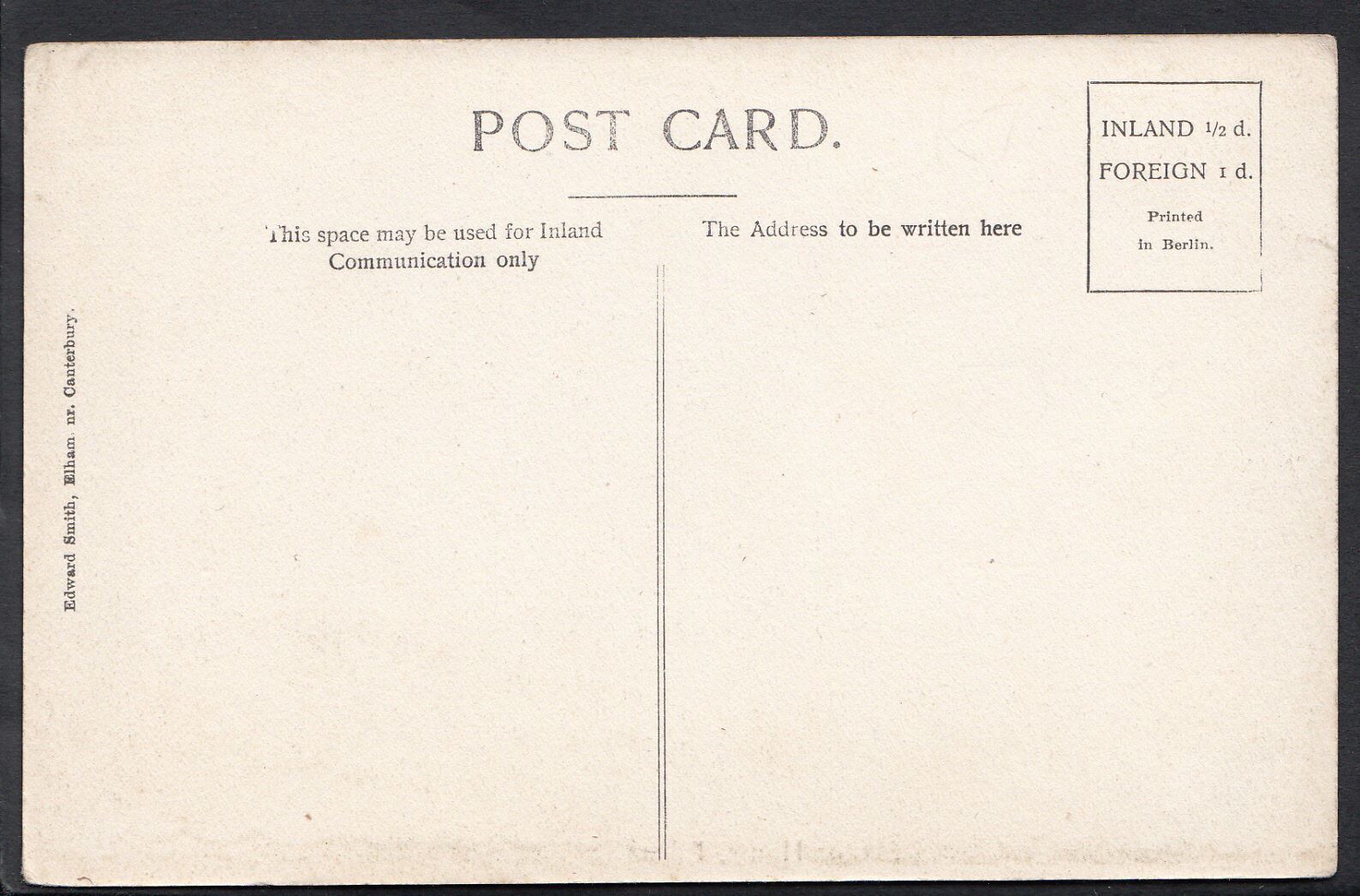 Kent Postcard - Manor House, Elham     MB411