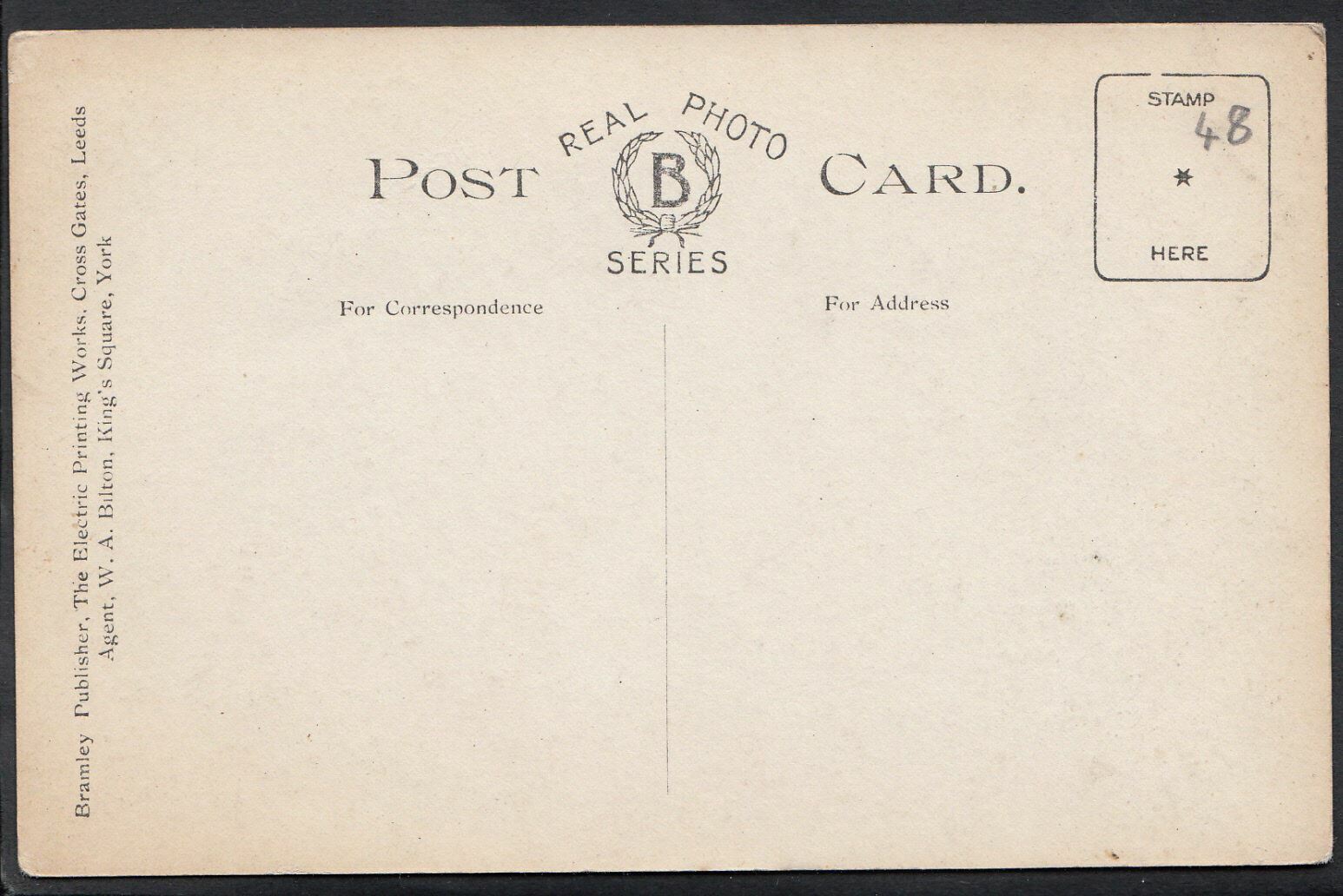 Yorkshire Postcard - Monk Fryston Hall   V2208