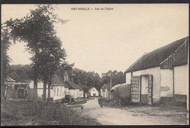 France Postcard - Pont-Noyelle - Rue De L'Eglise    D77