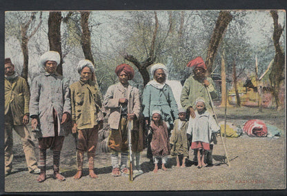 India Postcard - Shooting Party, Kashmeri    Y346