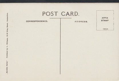 Wales Postcard - Woodwork Shop, South Wales Training College, Carmarthen  RT1250