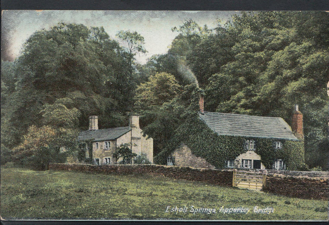 Yorkshire Postcard - Esholt Springs, Apperley Bridge    MB2061
