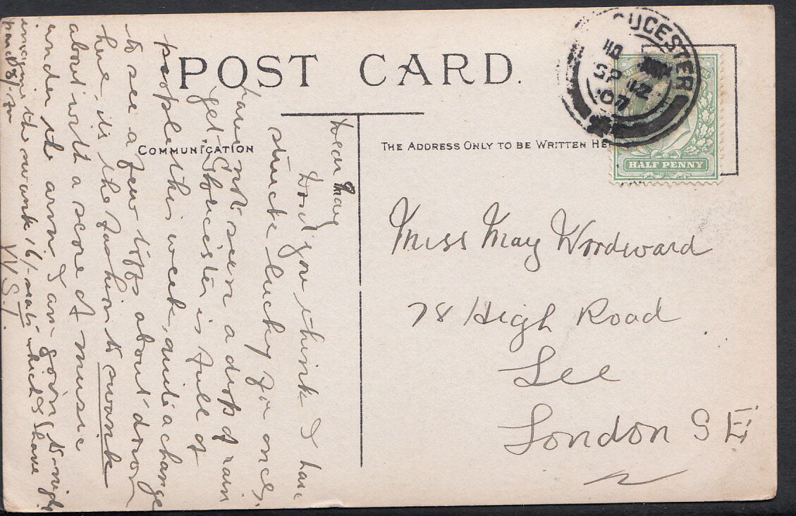 Gloucestershire Postcard - Glimpses of Gloucester     7786