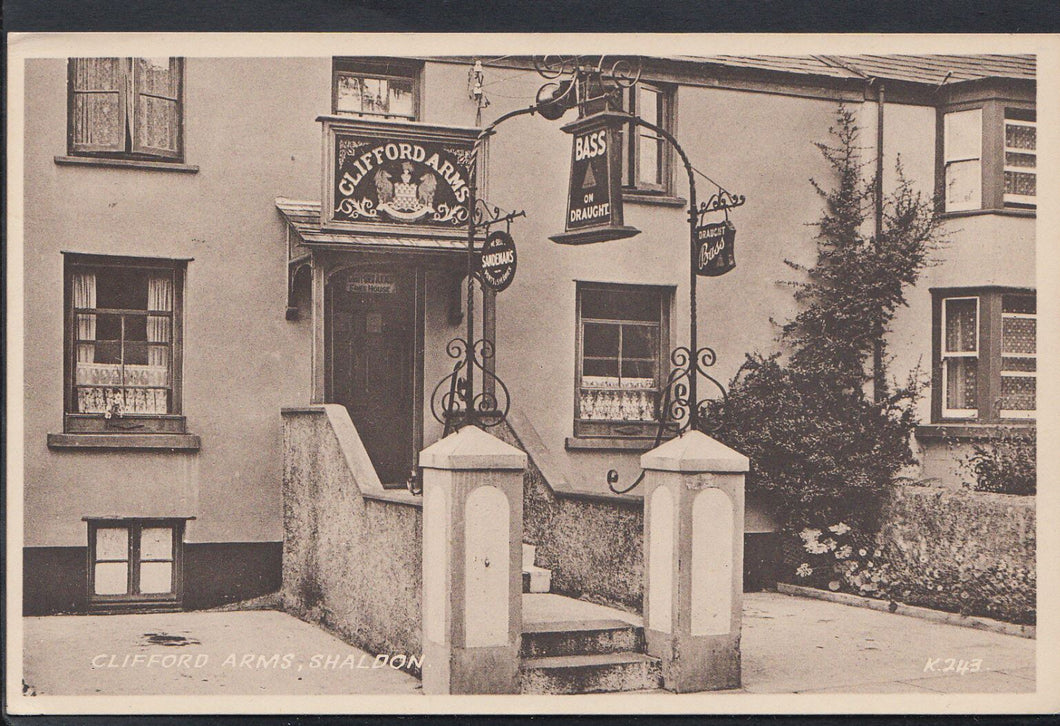 Devon Postcard - Clifford Arms, Shaldon   BH6081
