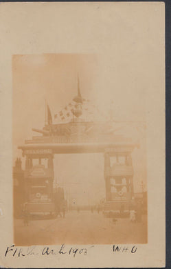 Yorkshire Postcard - Firth Arch 1905, Sheffield   U378