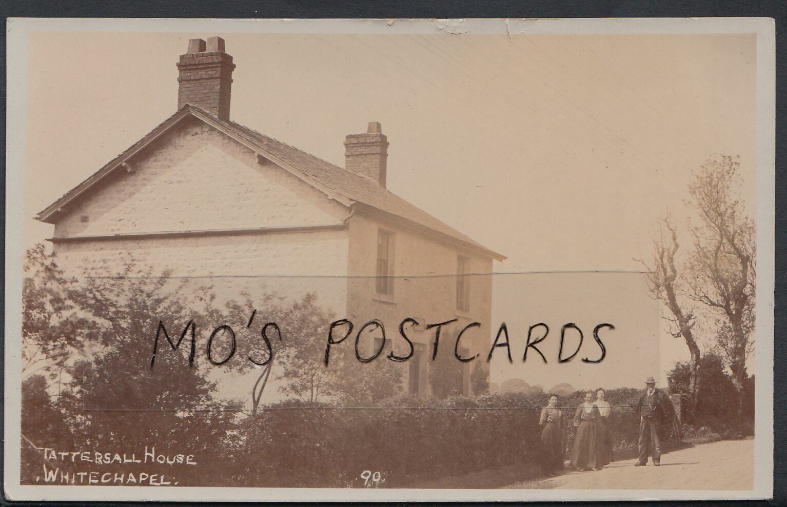 Lancashire Postcard - Tattershall House, Whitechapel   A4510