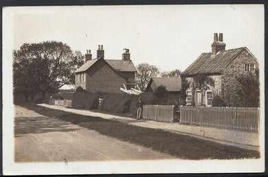 Yorkshire Postcard - Street Scene in Sigglesthorne?   RT794