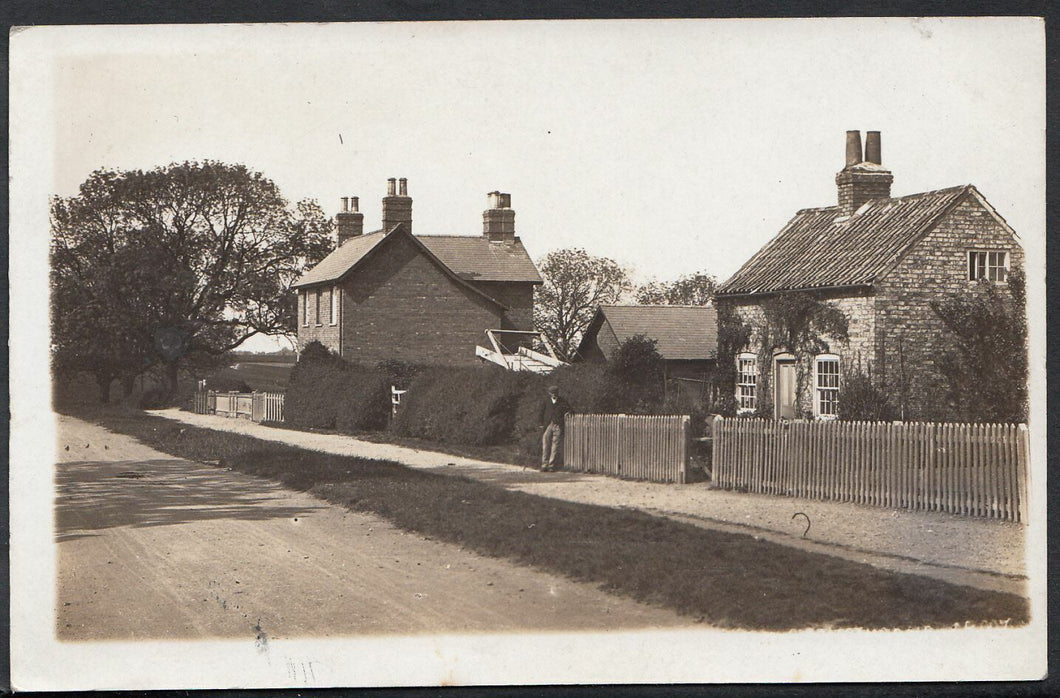 Yorkshire Postcard - Street Scene in Sigglesthorne?   RT794