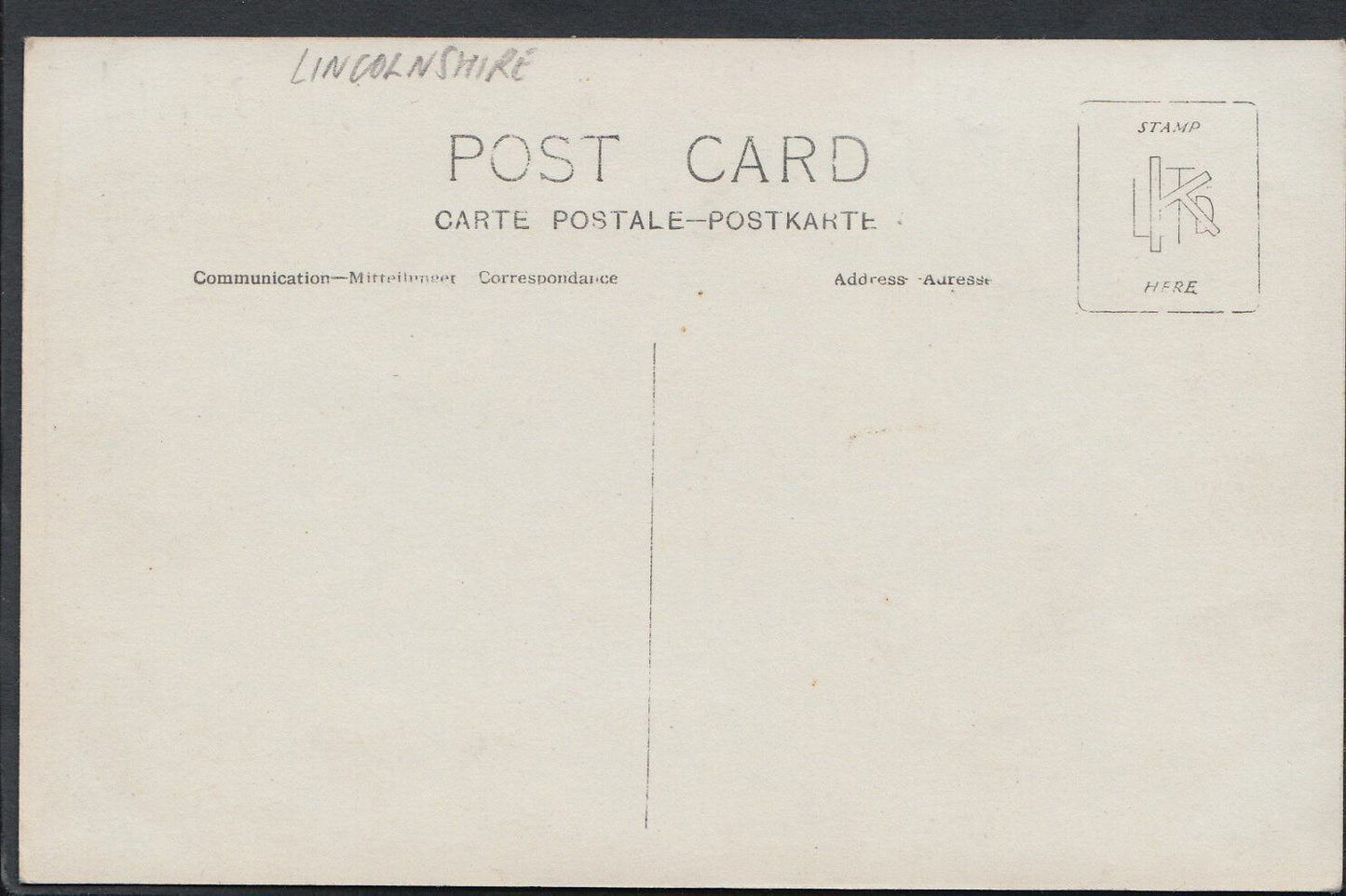 Lincolnshire Postcard - The Row, Threekingham   A962