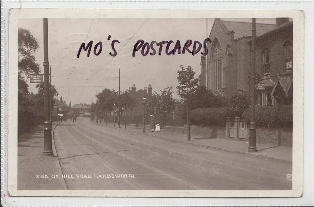 Warwickshire Postcard - Ox Hill Road, Handsworth, Birmingham   A6321