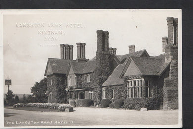 Oxfordshire Postcard - The Langston Arms Hotel, Kingham  A6718