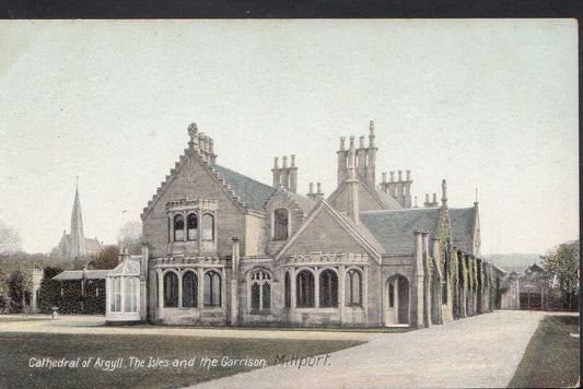 Scotland Postcard-Cathedral of Argyll,The Isles and The Garrison,Millport A7332