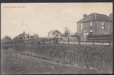Kent Postcard - School Road, Brenzett   MB2001
