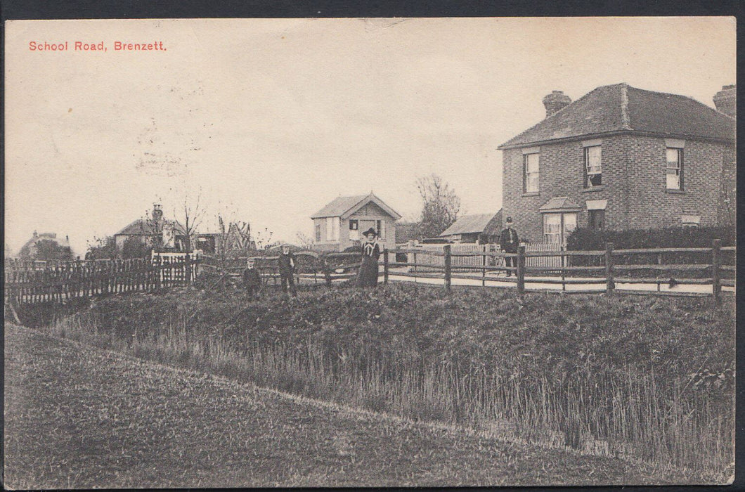 Kent Postcard - School Road, Brenzett   MB2001