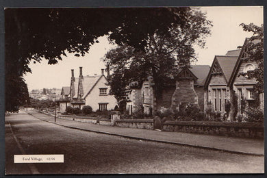 Northumberland Postcard - Ford Village E526