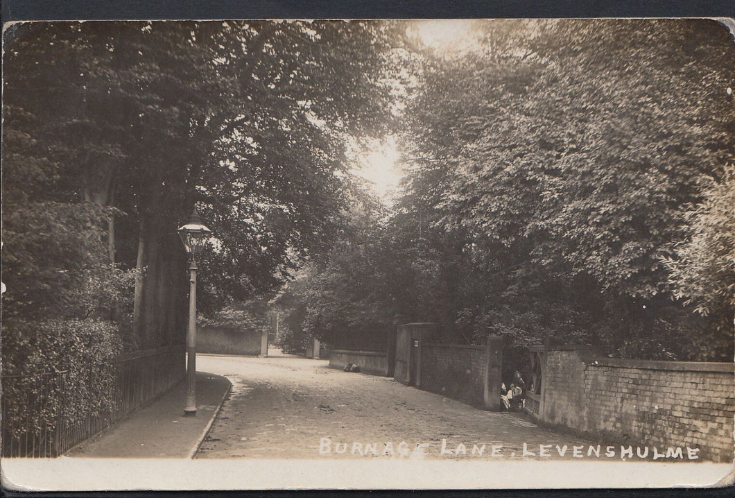 Lancashire Postcard - Burnage Lane, Levenshulme  A5510