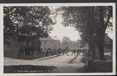 Oxfordshire Postcard - Church, Street View in Enstone   MB1994