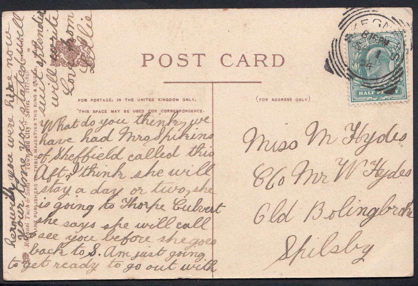 Yorkshire Postcard - Hull, Beverley Road      9159