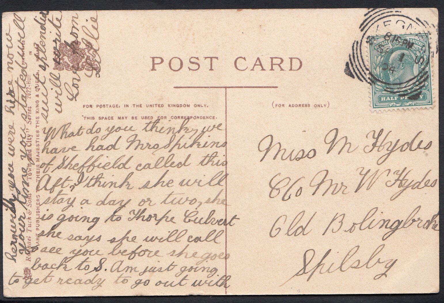 Yorkshire Postcard - Hull, Beverley Road      9159