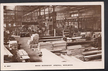 Load image into Gallery viewer, London Postcard - Wood Workshop, Arsenal, Woolwich   F181
