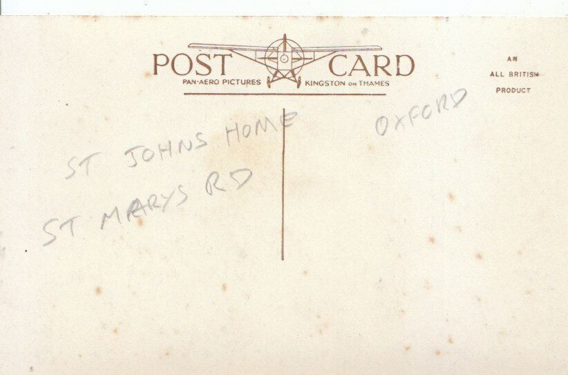 Oxfordshire Postcard - St Johns Home - St Marys Road - Oxford - Ref 6628A
