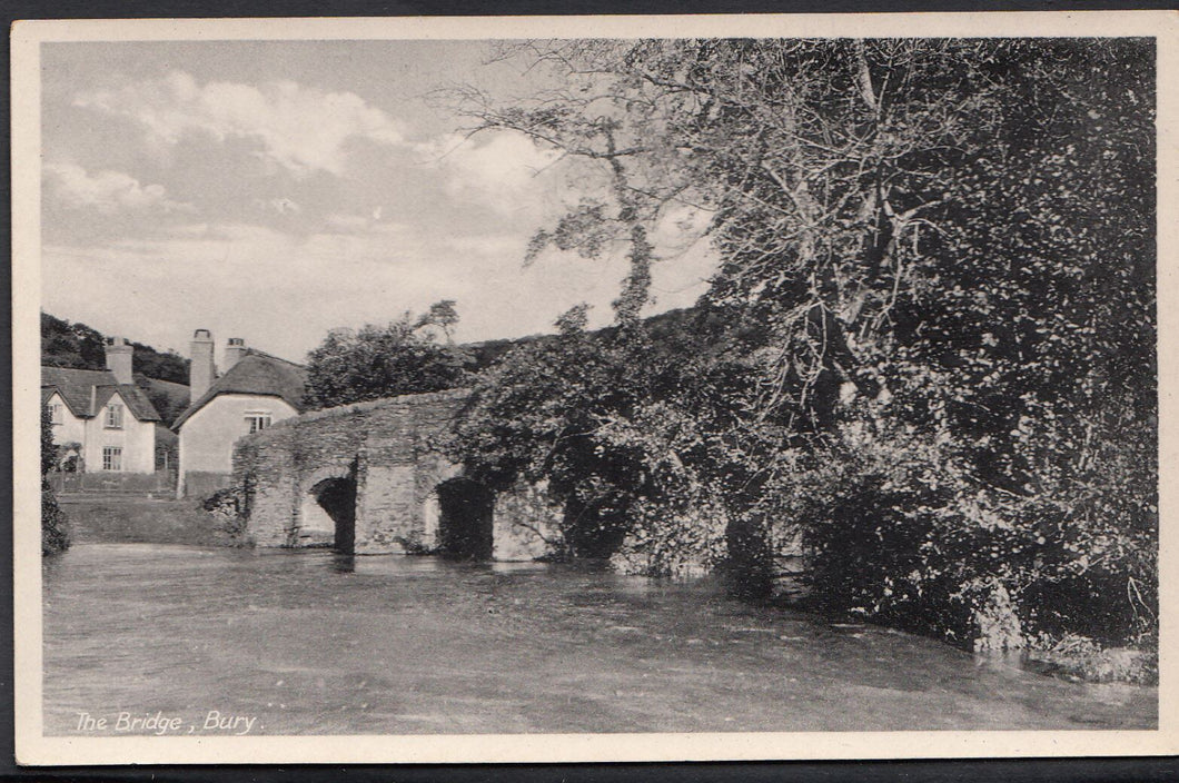Somerset Postcard? - The Bridge, Bury   MB325 