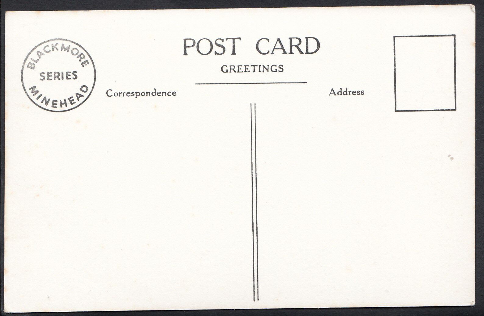 Somerset Postcard - Exmoor House, Exford A2063