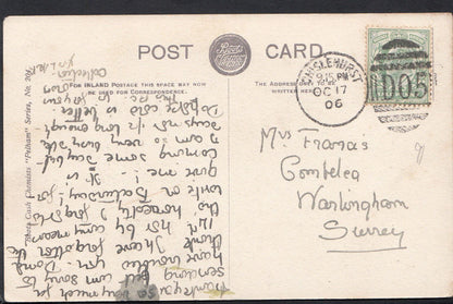 Yorkshire Postcard - Cottages, Whiteley Woods, Sheffield    MB655