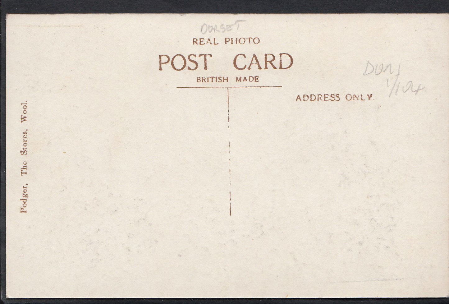 Dorset Postcard - Wool Bridge House, Wool    V294