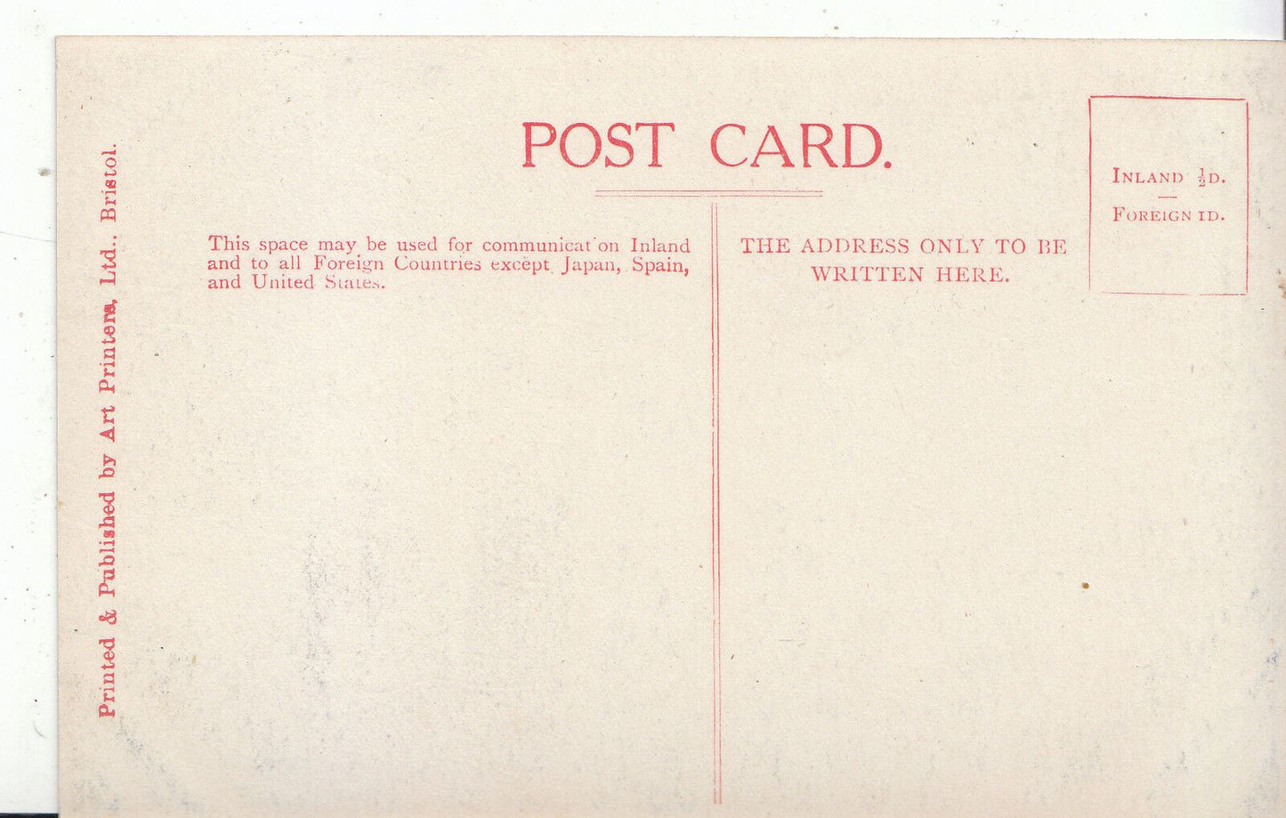 Bristol Postcard - Council House, Corn Street, Decorations July 9th 1908 - BH687