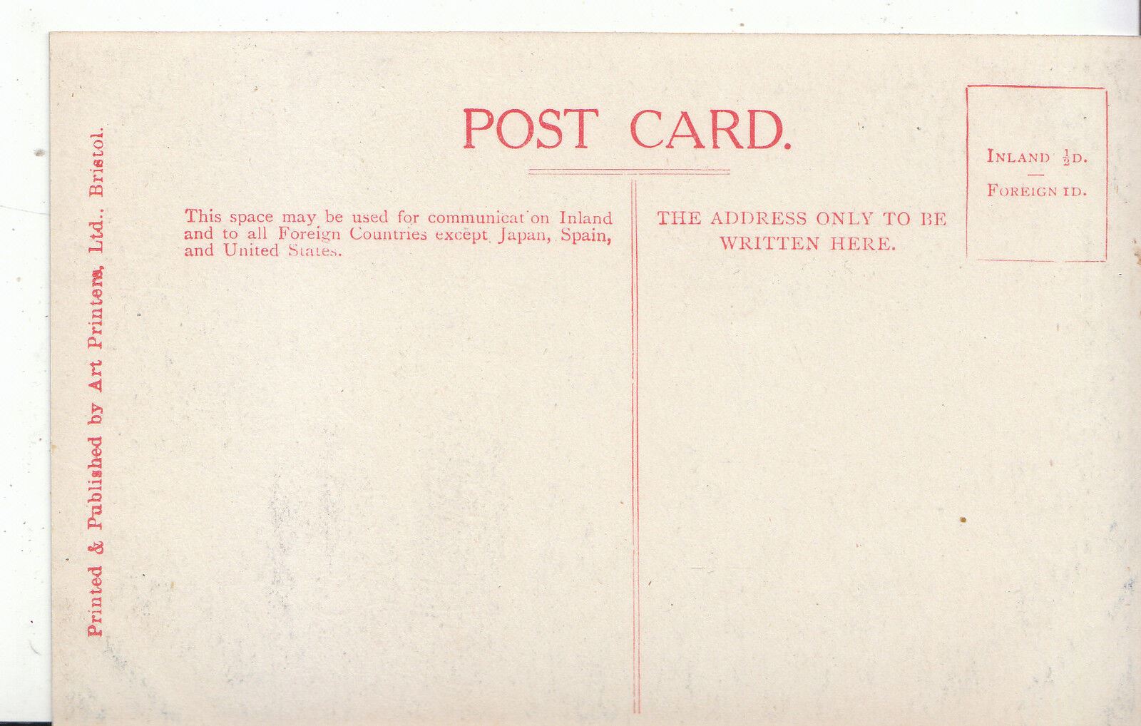 Bristol Postcard - Council House, Corn Street, Decorations July 9th 1908 - BH687
