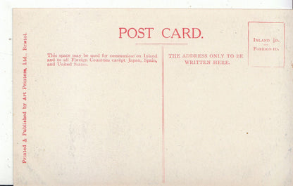 Bristol Postcard - Council House, Corn Street, Decorations July 9th 1908 - BH687