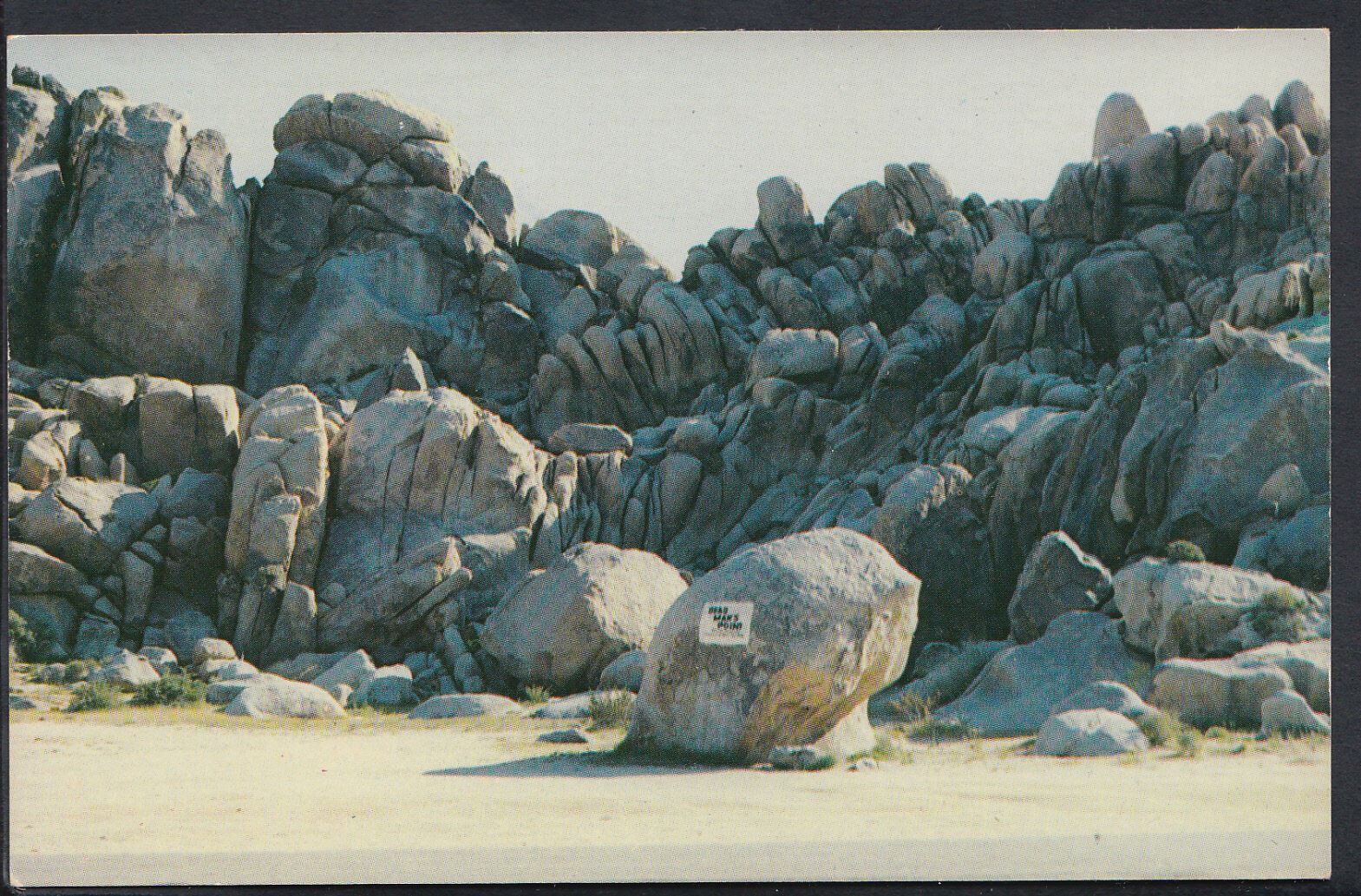 America Postcard - Dead Man's Point, Apple Valley, California  RT660