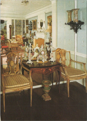 Staffordshire Postcard - The Drawing Room, Eccleshall Castle, Stafford   RR13641