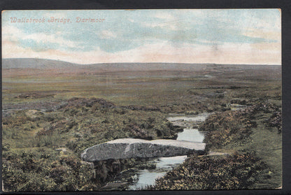 Devon Postcard - Wallabrook Bridge, Dartmoor     RT1203