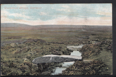 Devon Postcard - Wallabrook Bridge, Dartmoor     RT1203