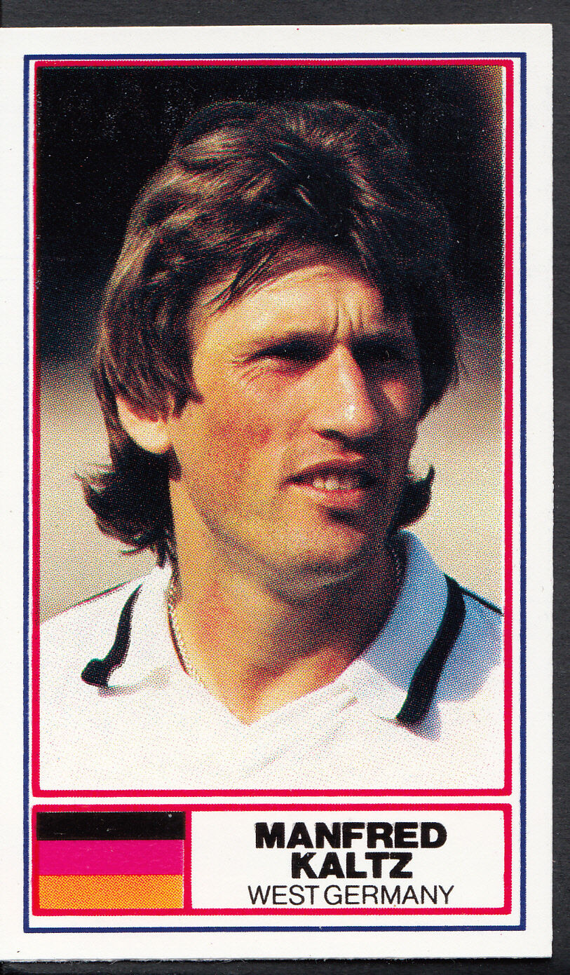 Rothmans Football Card - International Stars, Manfred Kaltz, West Germany
