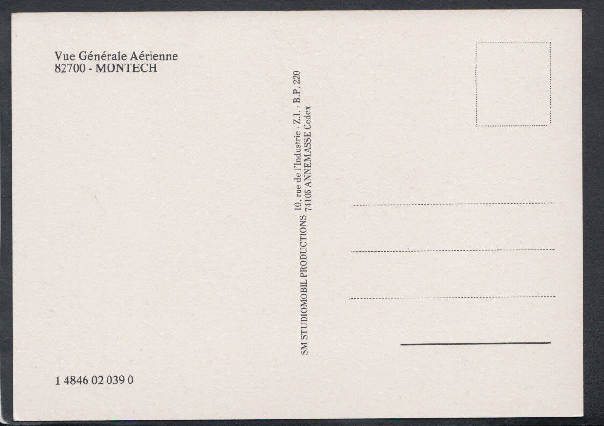 France Postcard - Aerial View of Montech     RR4491