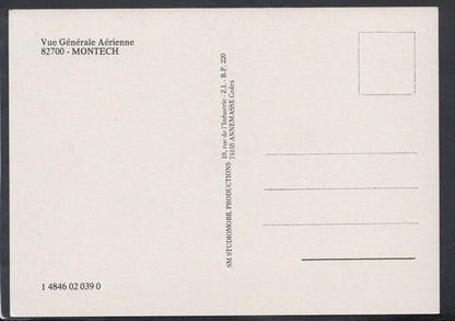 France Postcard - Aerial View of Montech     RR4491