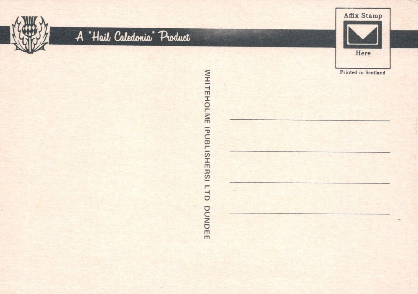 Scotland Postcard - The Trossachs From The Aberfoyle Road  RR9006