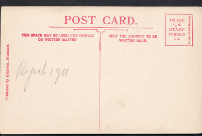Kent Postcard - The Baronial Hall, Fire Place and Gallery, Penshurst    RT166