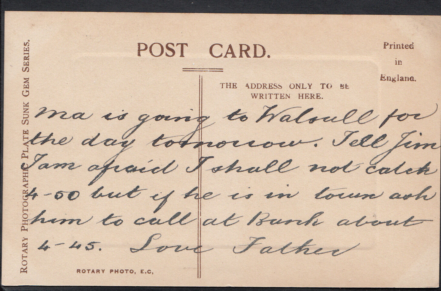 Gloucestershire Postcard - Gloucester Cathedral     RT833