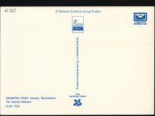 Load image into Gallery viewer, Warwickshire Postcard - The Tapestry Bedroom, Coughton Court, Alcester  RR863
