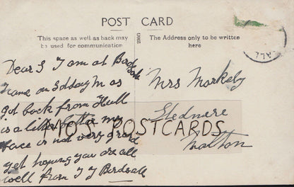 Yorkshire Postcard - Birdstall Post Office    B926