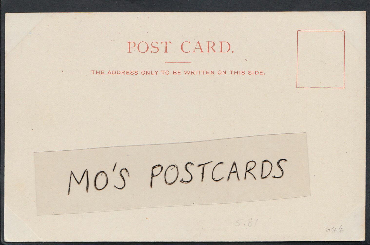 Military Postcard - The Boer War - Corporal and Piper, Black Watch   Y623