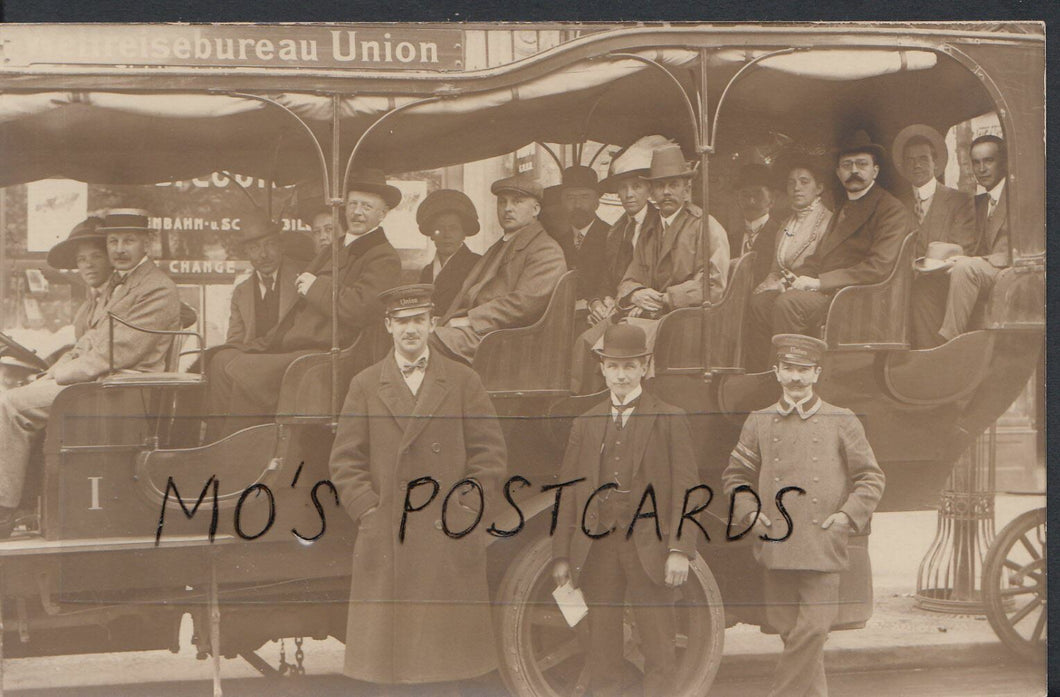 Germany Postcard - Berlin - Automobil-Rundfahrten Weltreise-Bureau Union DR294