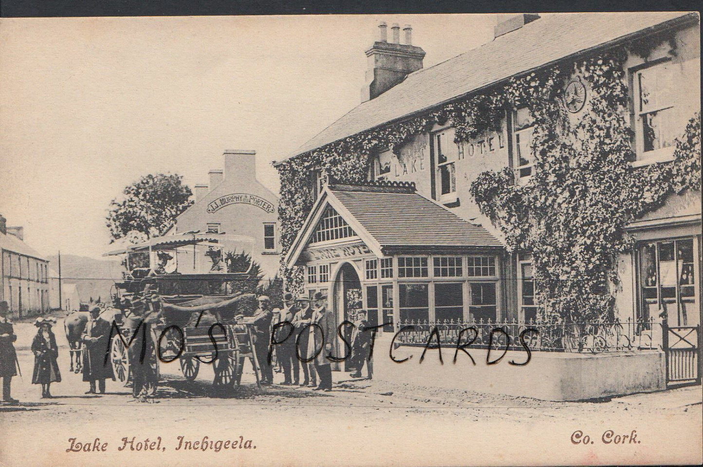 Ireland Postcard - Lake Hotel, Inchigeela, County Cork    W228