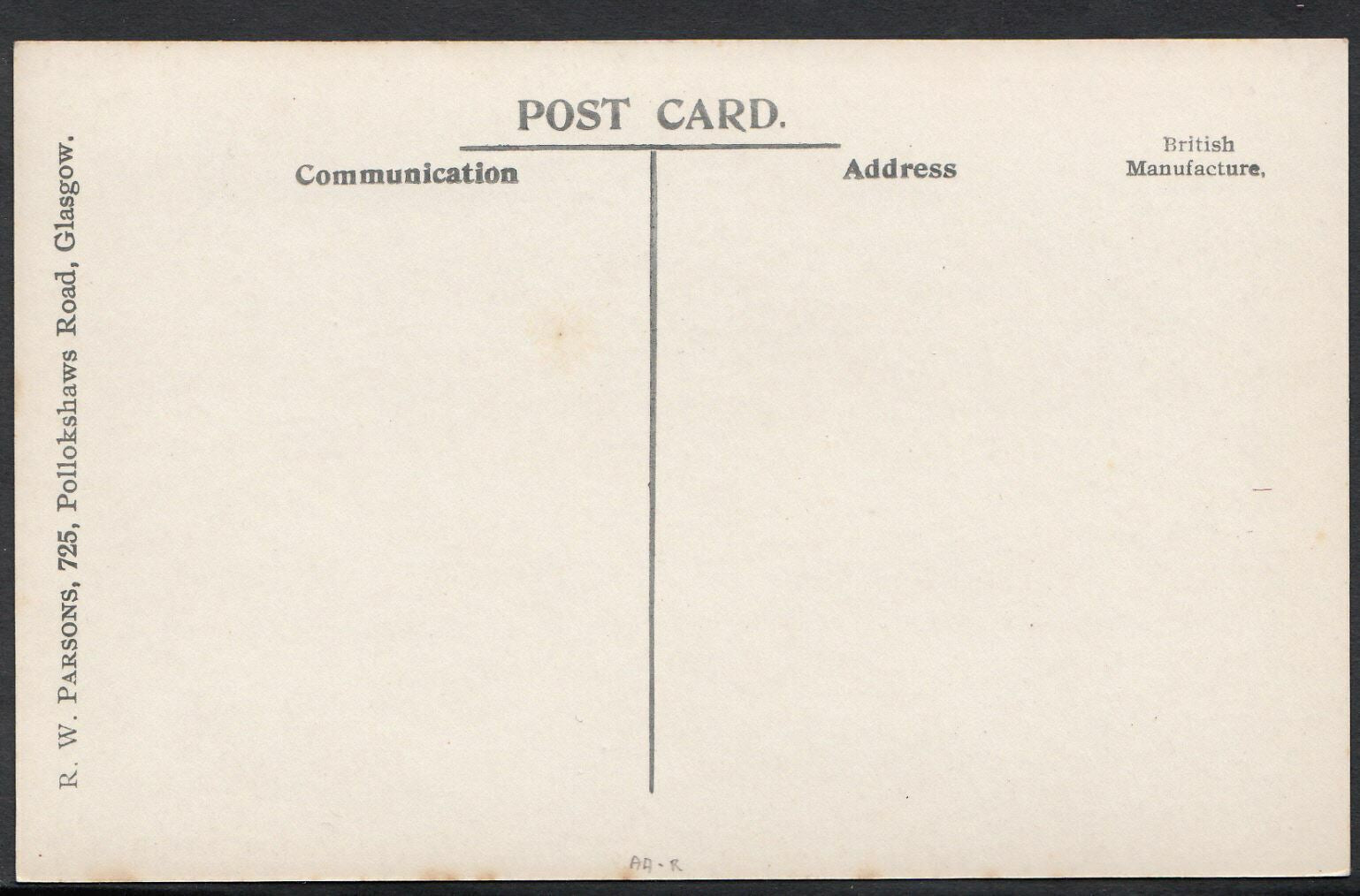 Scotland Postcard - Corner Titwood Road & Vennard Gardens, Glasgow  A9654